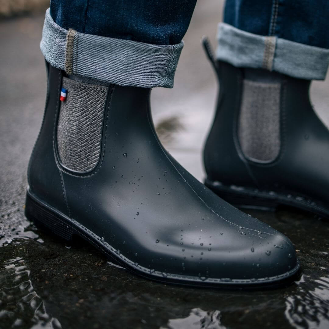 Bottes de best sale pluie pour homme